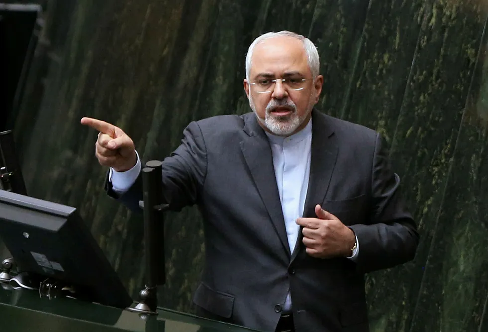 Irans utenriksminister Mohammad Javad Zarif Foto: Vahid Salemi/AP/NTB Scanpix