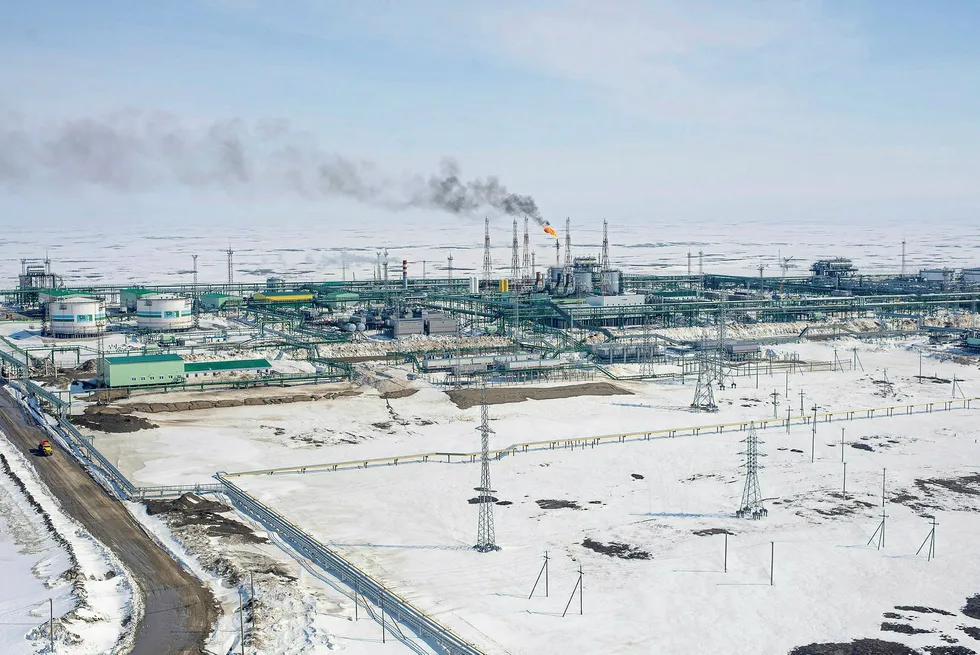 New drilling: Rusvietpetro's North Khosedayuskoye oilfield in northern Russia's Nenets region