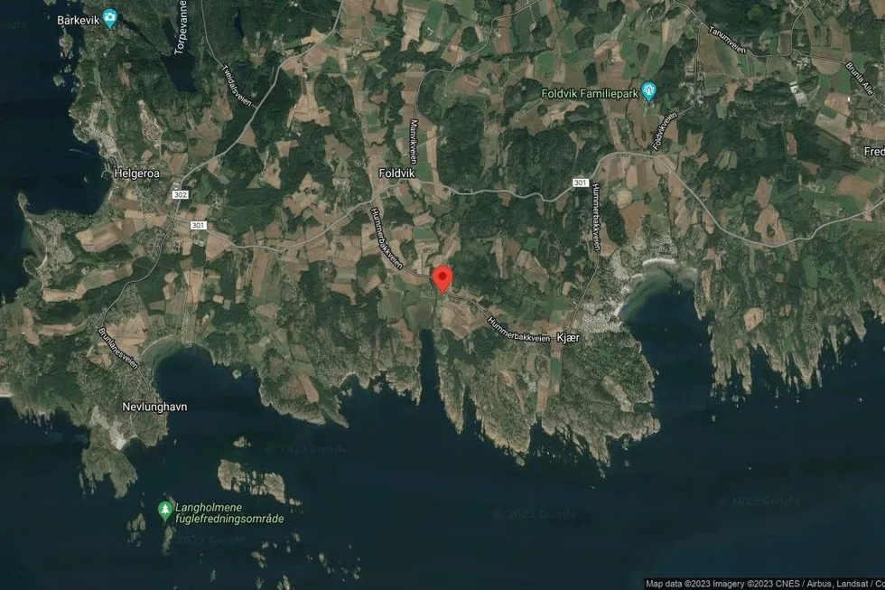 Området rundt Hummerbakken 2, Larvik, Telemark og Vestfold