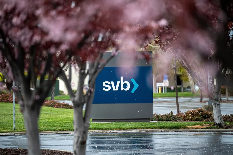 Silicon Valley Banks hovedkontor i Santa Clara, California.