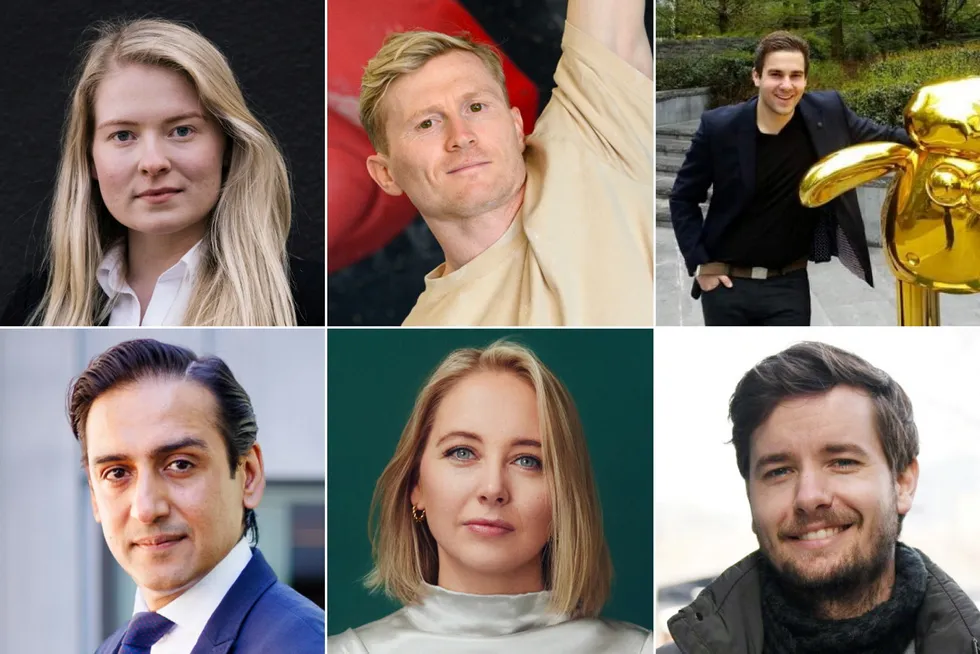  Emilie Willoch Frøyland, Magnus Midtbø, Faruk Zdralovic, Adil Shah, Anna Fiskå Paulsen og Kenneth Døvik Eliassen.