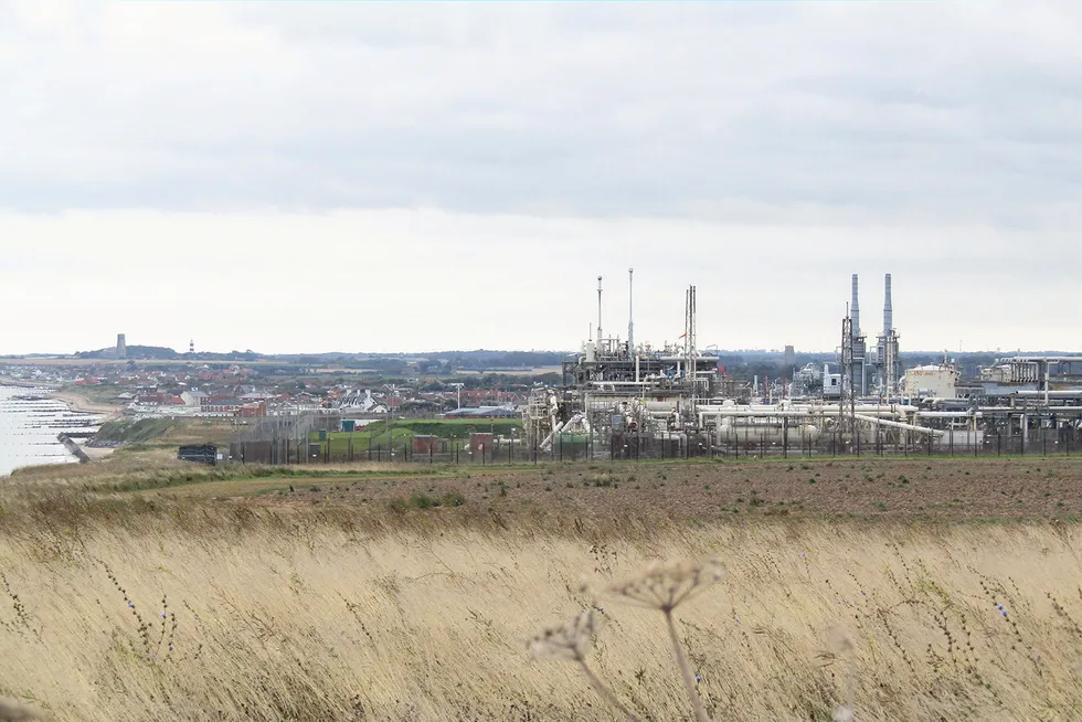 Potential: the Bacton Gas Terminal in Norfolk, UK
