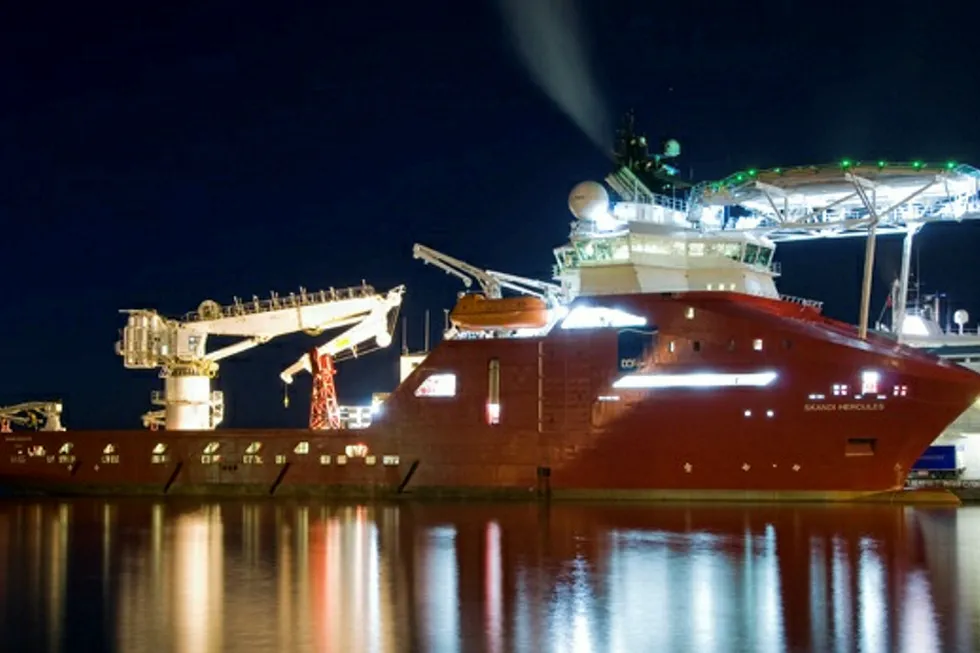 Montara job: the work was carried out using the DOF Subsea Skandi Hercules