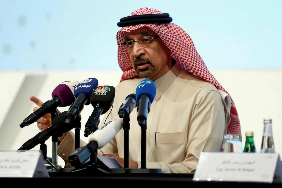 Comments: Saudi Oil Minister Khalid al-Falih