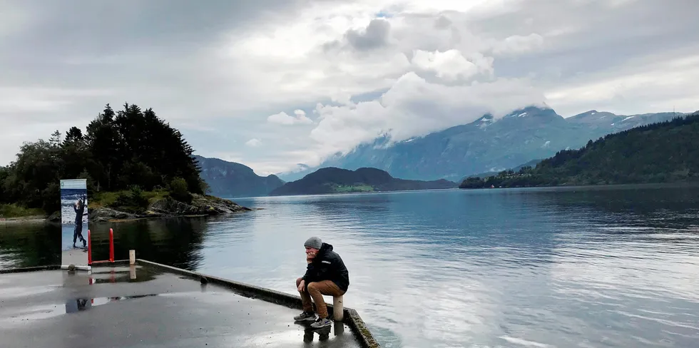 Førdefjorden, hvor Nordic Mining planlegger sjødeponi.