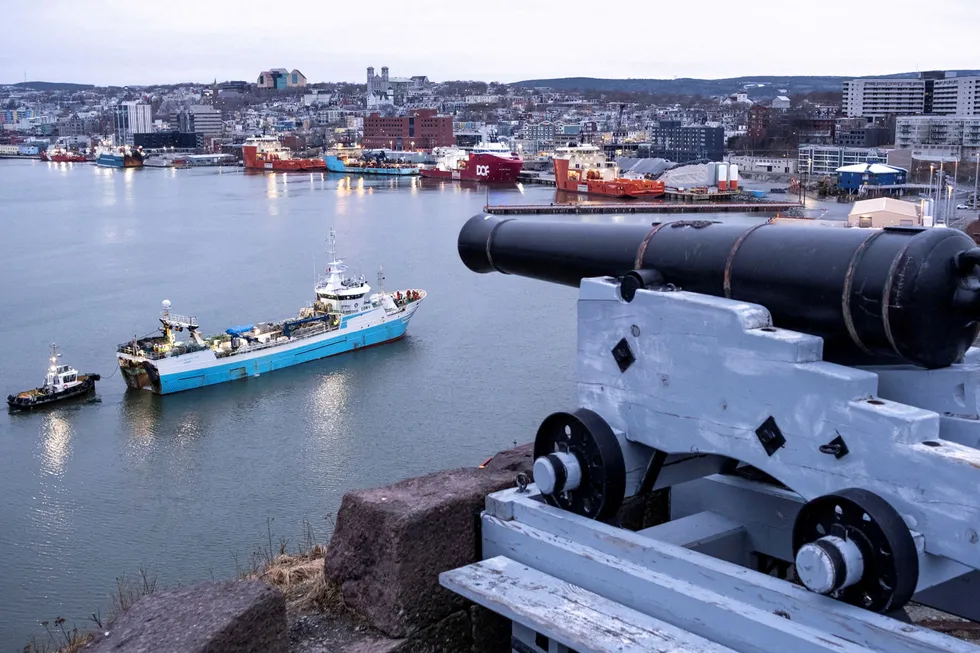 Epicentre: St John's port is the hub of the oil and gas sector in Newfoundland & Labrador
