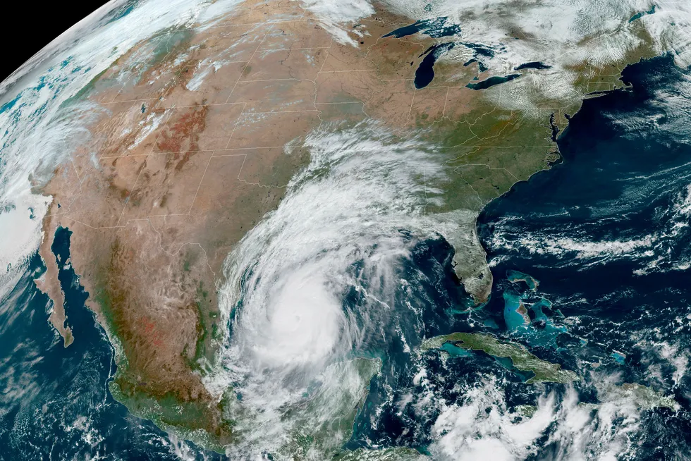 Hurricane Delta: in the US Gulf Coast