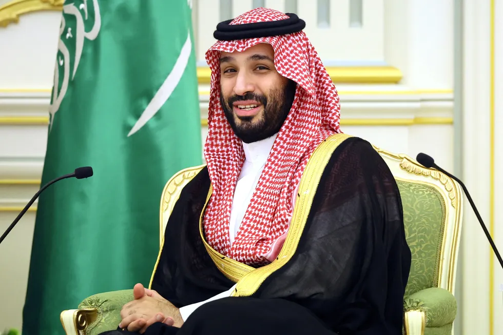 Saudi Crown Prince, Mohammed bin Salman.