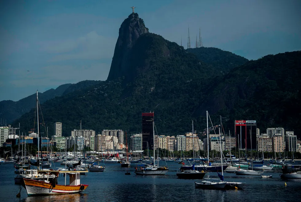 Welcome: Christ The Redeemer statue, arms open, atop Corcovado mountain, as Rio de Janeiro's state legislature puts an end to uncertainty about whether imported oil sector equipment would continue to enjoy the benefits of the Repetro tax relief