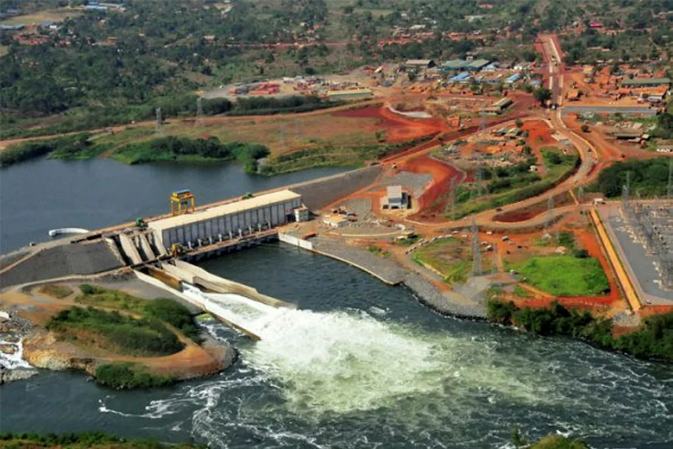 Det statseide kraftkonsernet SN Power har kjøpt opp dette vannkraftverket i Uganda. Bujagali er Ugandas og et av Afrikas største vannkraftverk i Bujagali, sentralt i Uganda, hvor elven renner ut i Victoriasjøen. Foto: SN Power