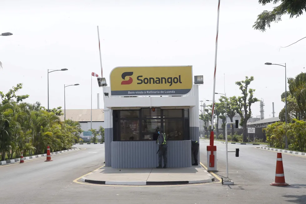 Talks: Angola's state oil company, Sonangol, is looking at floating liquefied natural gas technology