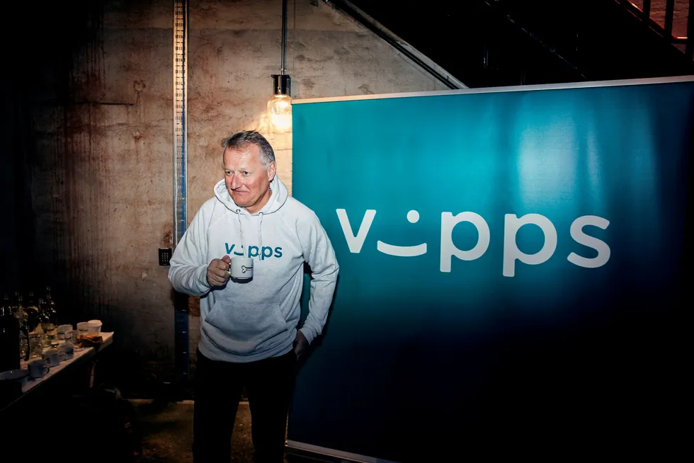 DNBs konsernsjef Rune Bjerke er i ferd med å vinne kampen om det norske markedet for mobil betaling. Foto: Fredrik Bjerknes
