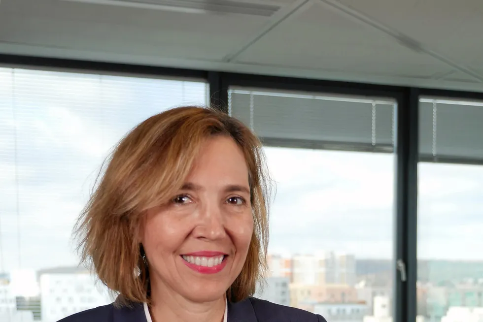 In the driving seat: CGG chief executive Sophie Zurquiyah.
