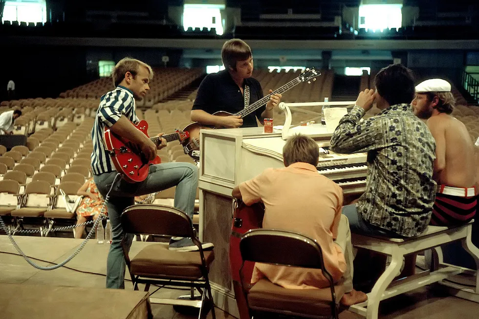 The Beach Boys satte et enormt preg på populærmusikkhistorien. Foto: Capitol Records