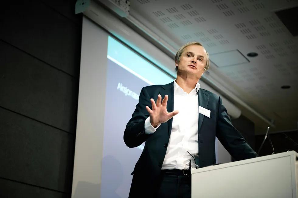Investor Øystein Stray Spetalen er grunnlegger av chatteforumet "Politikk".