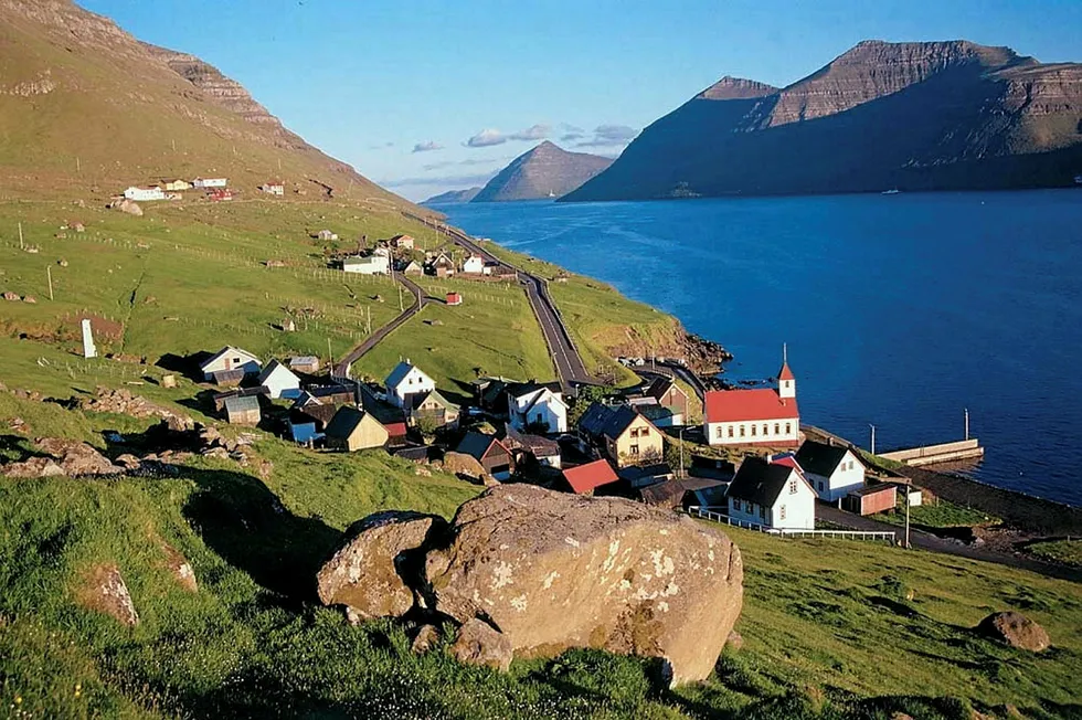 In view: Kunoy in the Faroe Islands