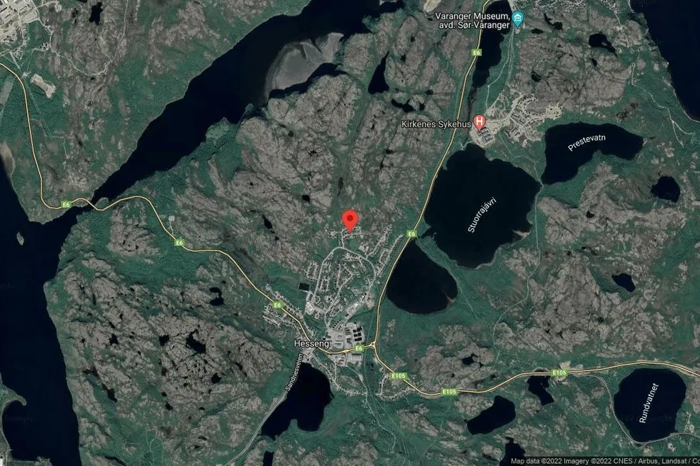 Området rundt Porsveien 5, Sør-Varanger, Troms og Finnmark