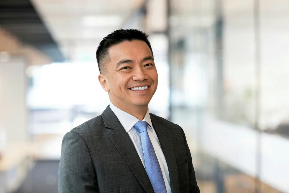 Looking for solutions: KrisEnergy chief executive Kelvin Tang