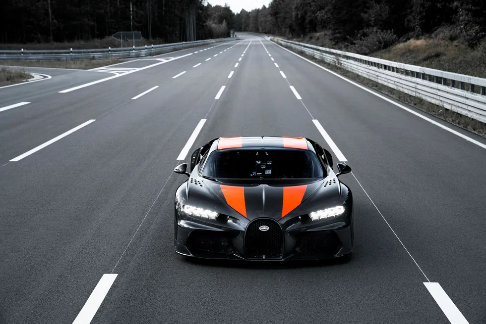 Bugatti Chiron passerte drømmegrensen på 300 miles i timen.