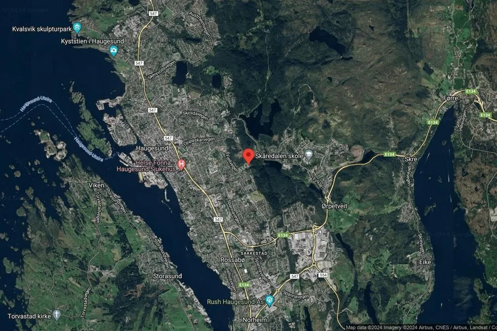 Området rundt Beverskaret 36, Haugesund, Rogaland
