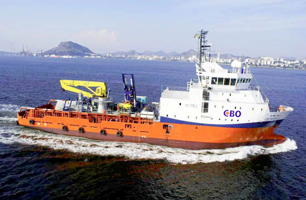 Larger fleet: the RSV CBO Isabella operating offshore Brazil