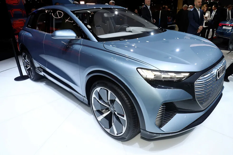 Audi Q4 E-tron Concept kommer i produksjon i slutten av 2020.
