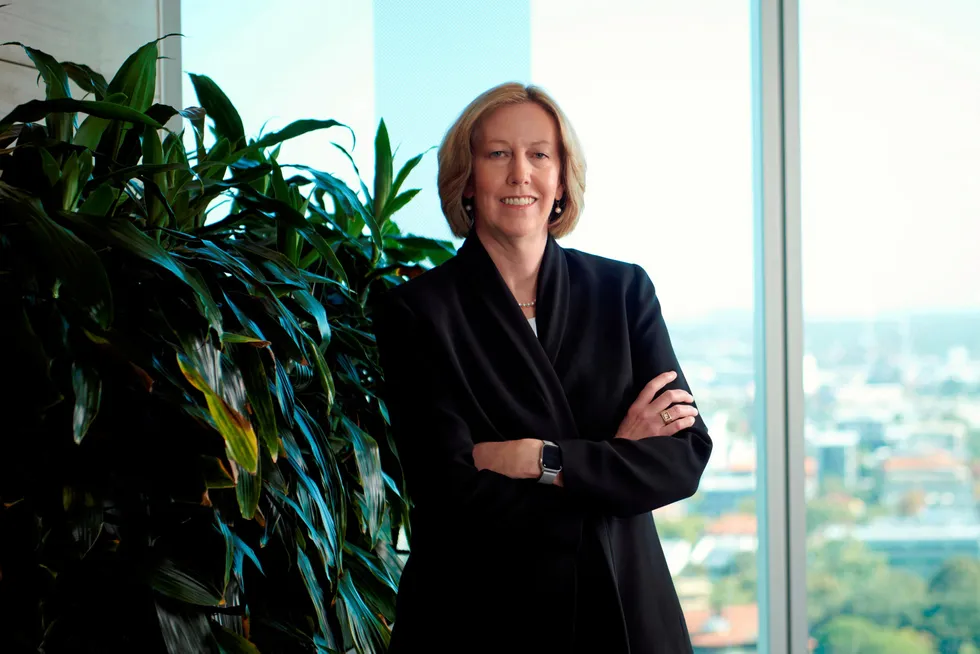 Late-life LNG asset experience: Woodside chief executive Meg O’Neill.
