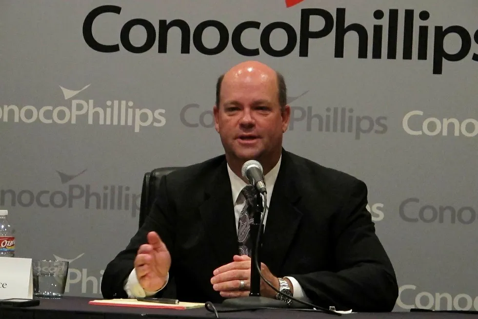 Steady quarter: ConocoPhillips chief executive Ryan Lance