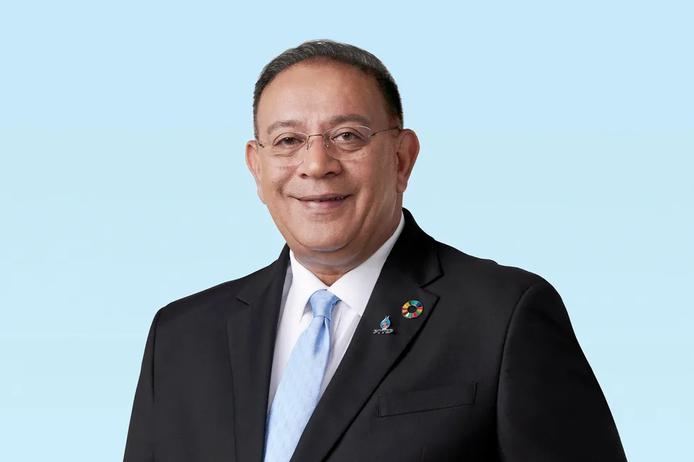 FPSO plans: PTTEP chief executive Montri Rawanchaikul.