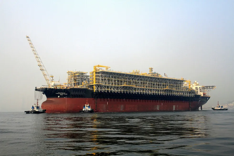 Decommissioning costs: the Cidade de Campos dos Goytacazes FPSO is producing from the Tartaruga Verde field in the Campos basin off Brazil