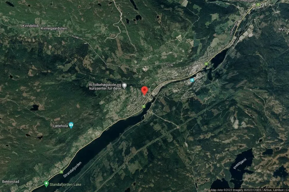 Området rundt Nossvegen 11C, Ål, Viken
