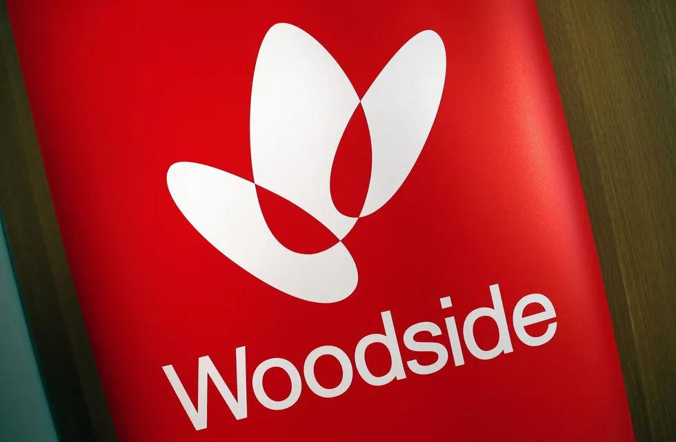 The logo: for Woodside Petroleum