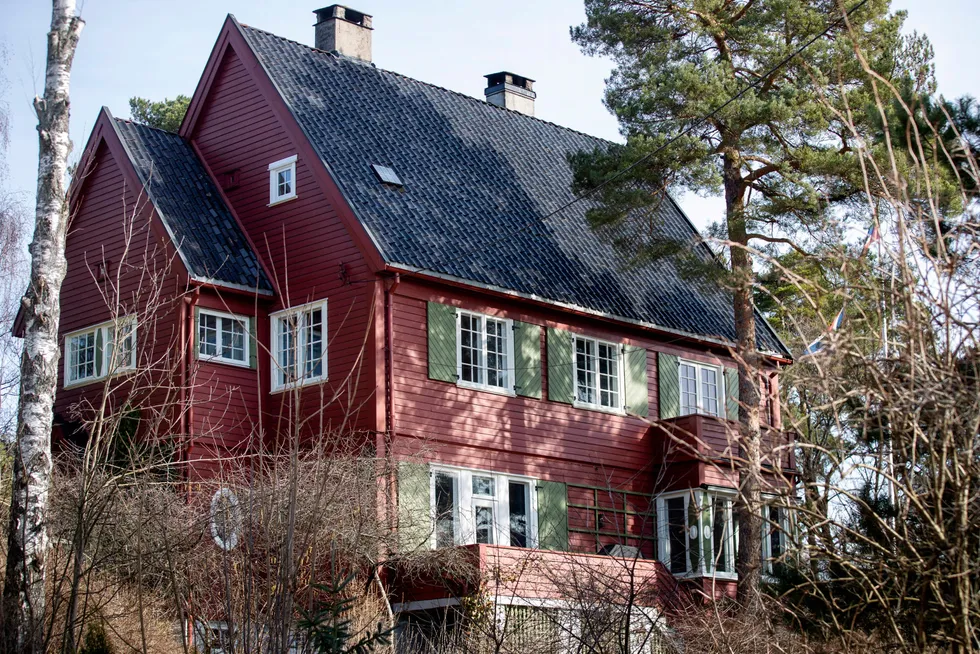 Villa Solfeng i Solveien på Nordstrand. Nå er den solgt for 27,3 millioner kroner.