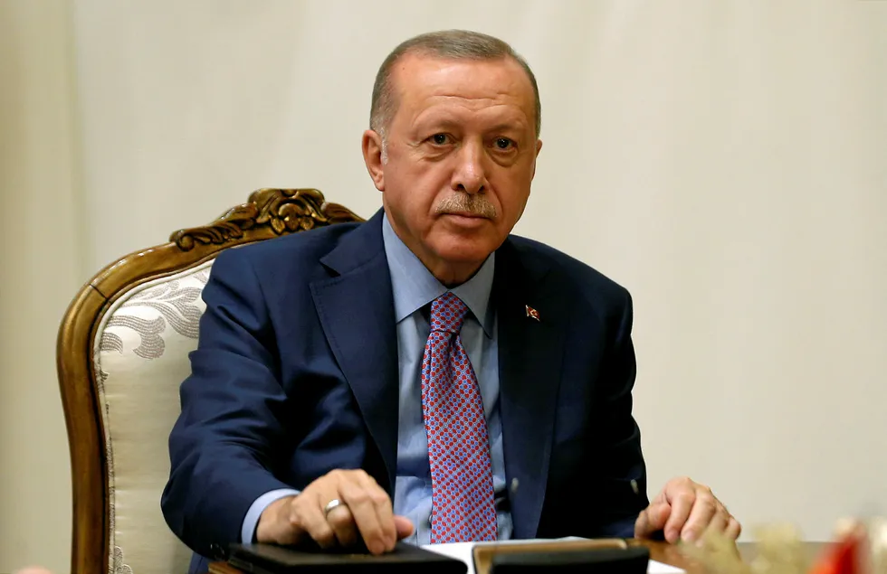 Strategy: Turkish President Recep Tayyip Erdogan