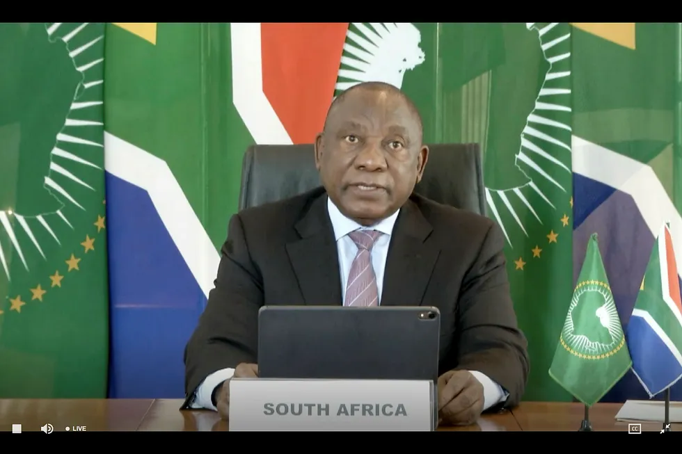 Merger: South African President Cyril Ramaphosa wants to make state-owned entities more viable