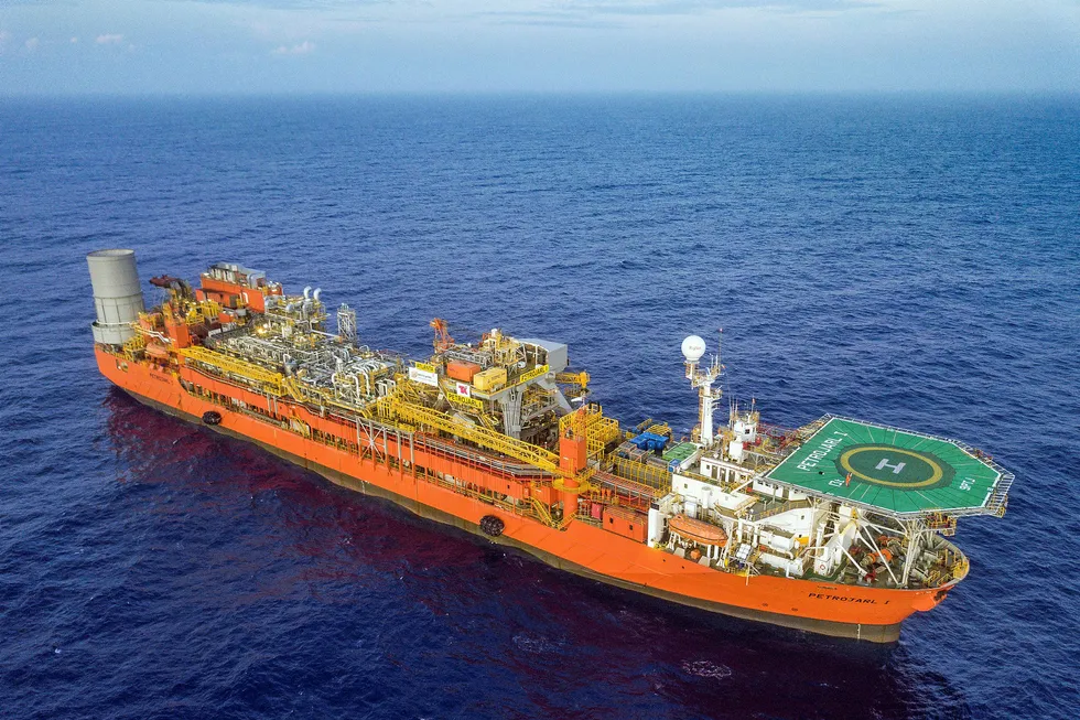 Tender out: the Petrojarl I FPSO is producing from the Atlanta field