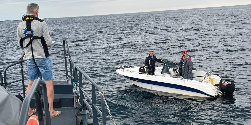Før helgen avsluttet Sjøtjenestens kontrollfartøy «Rind» et tokt med Havforskningsinstituttet for kartlegging av fritids og turistfiske i Andfjord-området mellom Andøya og Senja.