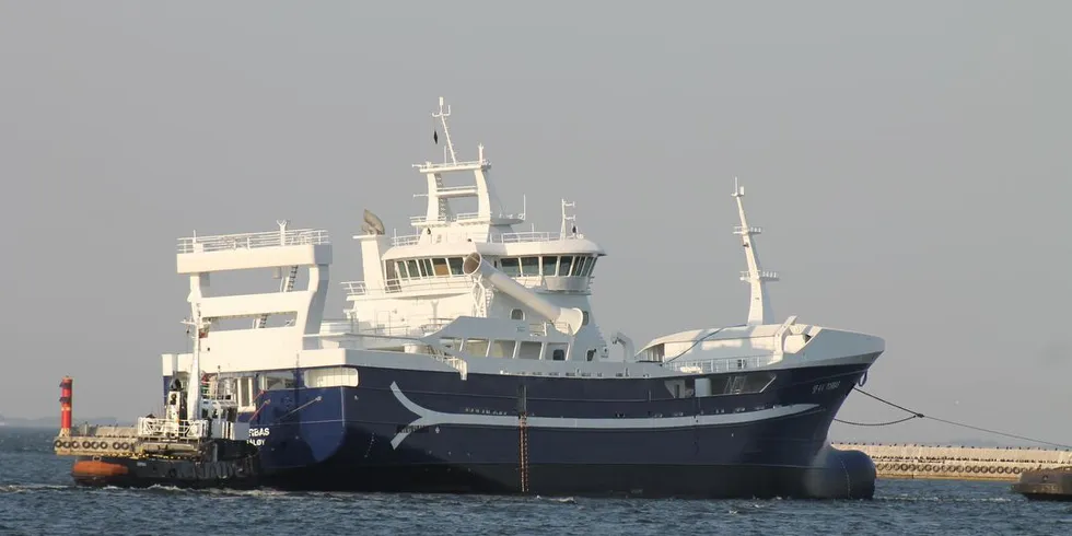 "Torbas" er på vei hjem til Raudeberg for ferdigstillelse. Foto: Privat