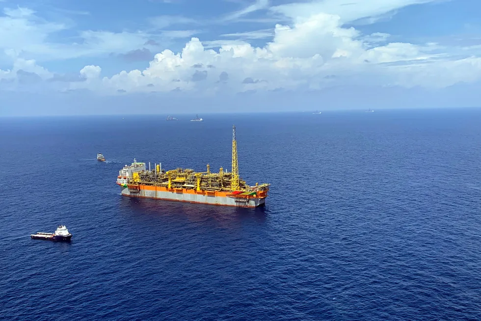 Big contract: the Liza Unity FPSO operating offshore Guyana