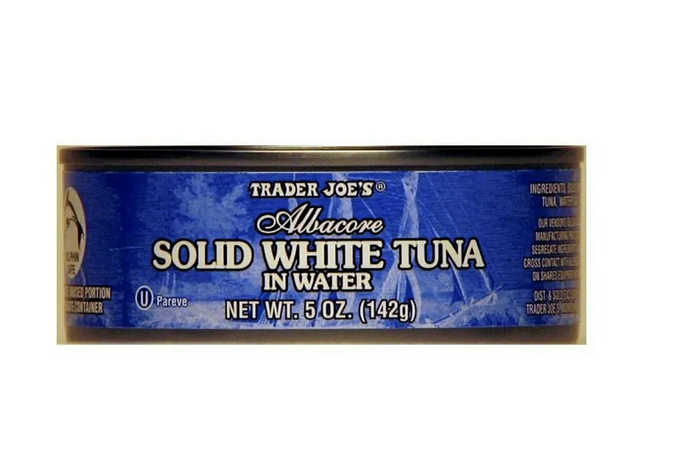 Trader Joe's canned tuna.