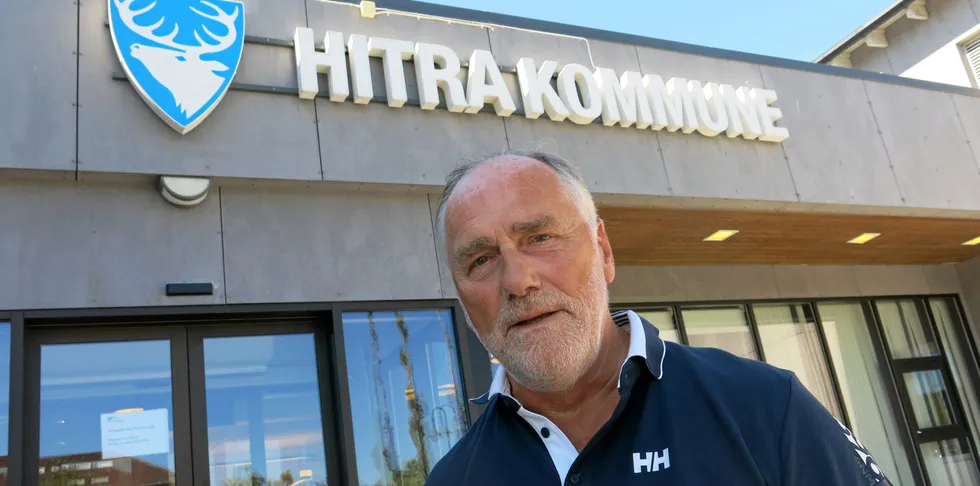 Ole Haugen er ordfører Hitra.