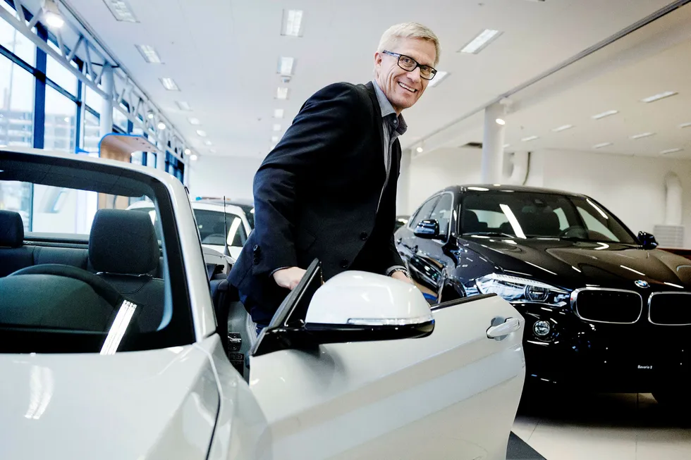 Erik Andresen i Bilimportørenes Landsforening er fornøyd med bilavgiftene i statsbudsjettet.