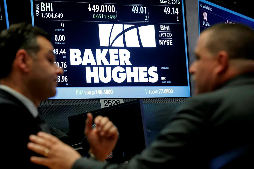 Narrowing losses: Baker Hughes