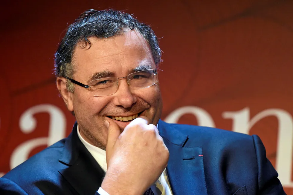 Deal in Spain: chief executive of French oil giant Total, Patrick Pouyanne