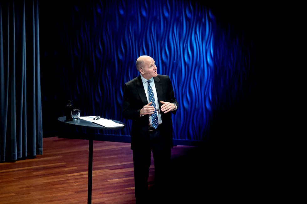 Telenor-sjef Sigve Brekke får kritikk for å ha betalt for mye for teknologiselskapet Tapad for ett år siden. Foto: Elin Høyland