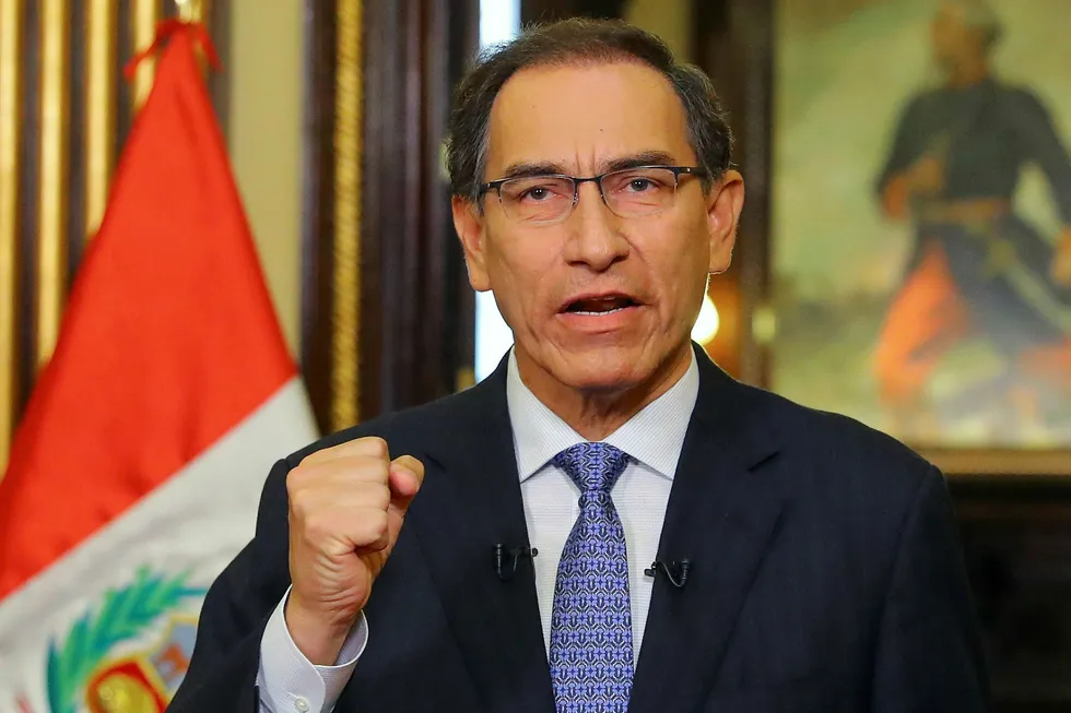 President Martin Vizcarra: government said the deal with Mayuriaga people includes plans to build an elementary school and a telecommunications antenna