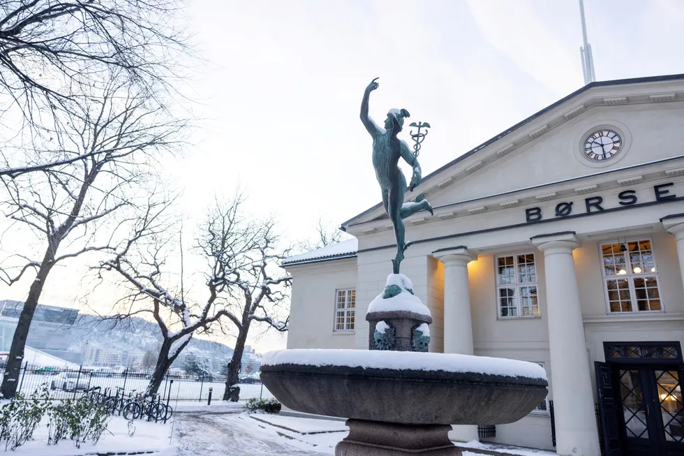 Oslo børs endte ned – Gjensidige falt kraftig