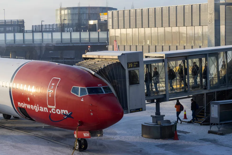 Norwegian fraktet 1,1 millioner passasjerer i januar