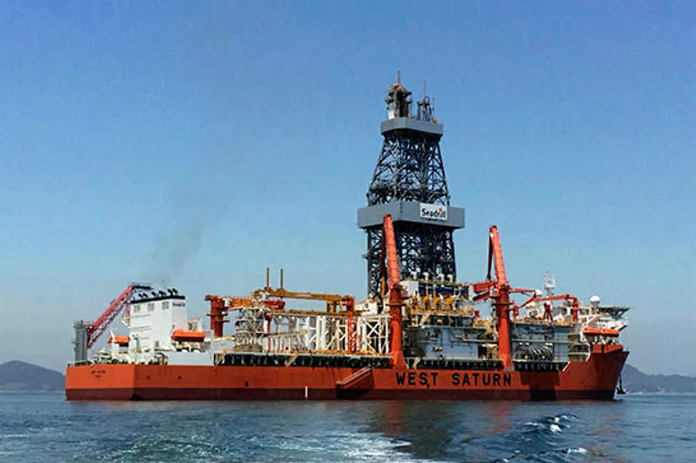 Brazil-bound Seadrill's West Saturn drilllship is undergoing final adaptation work in Trindad and will work for ExxonMobil in Brazil