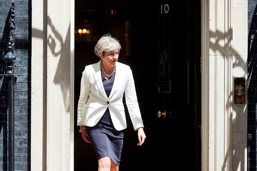 Storbritannias statsminister Theresa May får kritikk. Foto: Niklas Hallén/AFP/NTB Scanpix